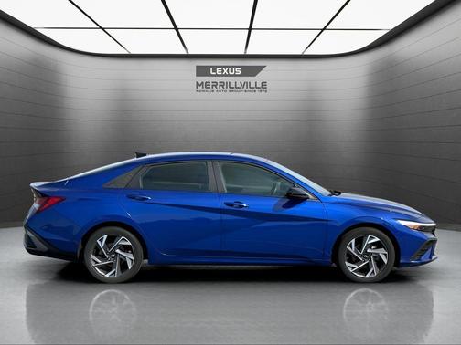 Intense Blue 2025 Hyundai ELANTRA SEL Sport