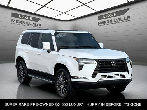 Eminent White Pearl 2024 Lexus GX 550 Luxury