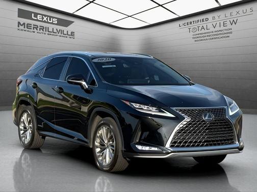 Obsidian Black 2020 Lexus RX 450h Base