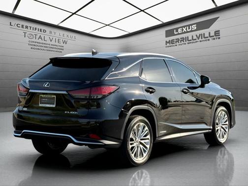 Obsidian Black 2020 Lexus RX 450h Base