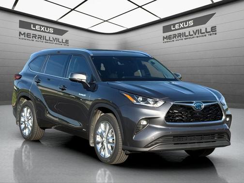 Magnetic Gray Metallic 2021 Toyota Highlander Hybrid Limited