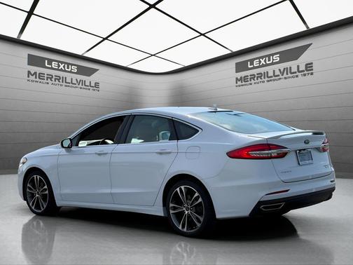 Oxford White 2020 Ford Fusion Titanium