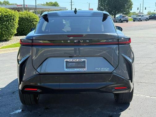 Cloudburst Gray 2023 Lexus RZ 450e Luxury