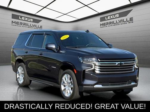 Dark Ash Metallic 2023 Chevrolet Tahoe High Country