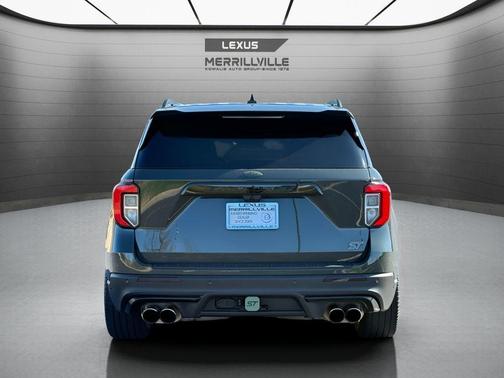 Forged Green Metallic 2023 Ford Explorer ST