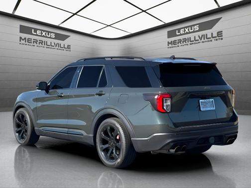 Forged Green Metallic 2023 Ford Explorer ST