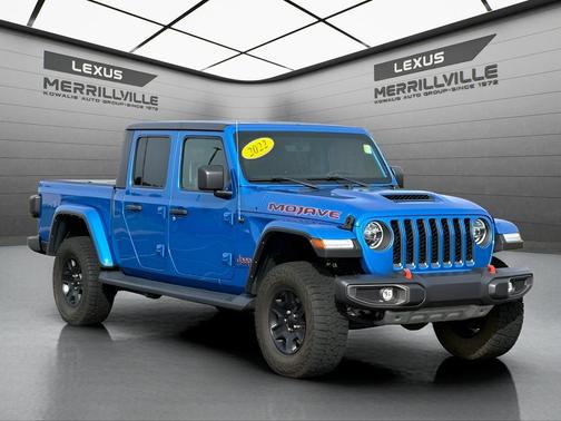 Hydro Blue Pearlcoat 2022 Jeep Gladiator Mojave