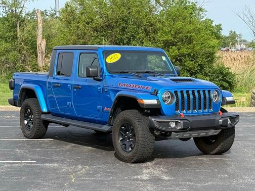 Hydro Blue Pearlcoat 2022 Jeep Gladiator Mojave