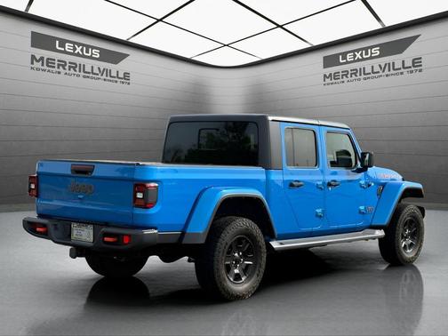 Hydro Blue Pearlcoat 2022 Jeep Gladiator Mojave