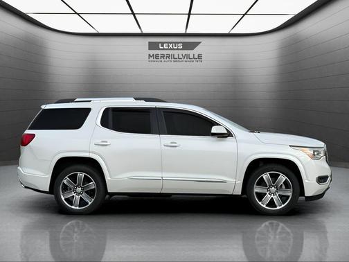 White Frost Tri-Coat 2017 GMC Acadia Denali