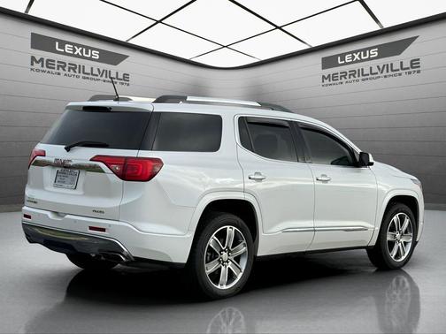 White Frost Tri-Coat 2017 GMC Acadia Denali