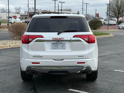 White Frost Tri-Coat 2017 GMC Acadia Denali