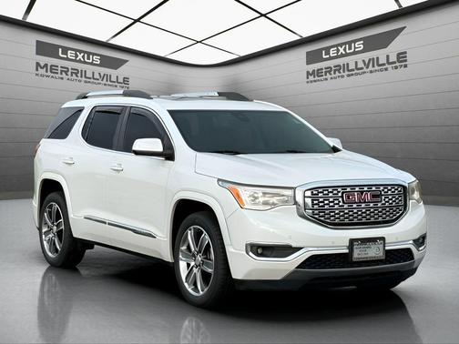 White Frost Tri-Coat 2017 GMC Acadia Denali