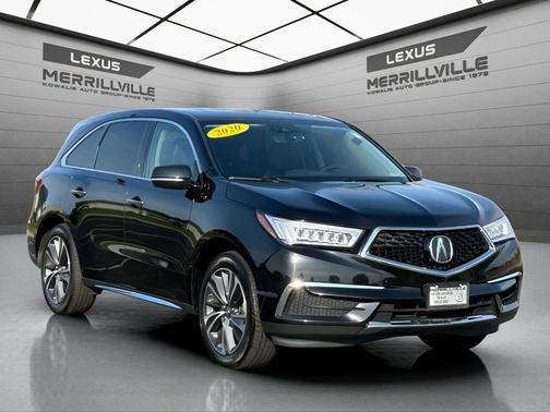 Majestic Black Pearl 2020 Acura MDX 3.5L w/Technology Package