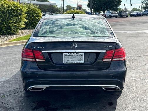 Blue 2014 Mercedes-Benz E-Class E 350 4MATIC