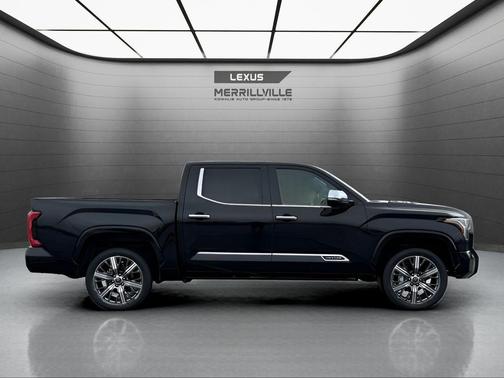 Midnight Black Metallic 2023 Toyota Tundra Hybrid Capstone