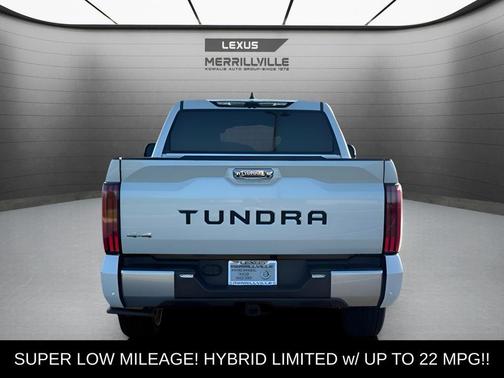 Blizzard Pearl 2023 Toyota Tundra Hybrid Limited