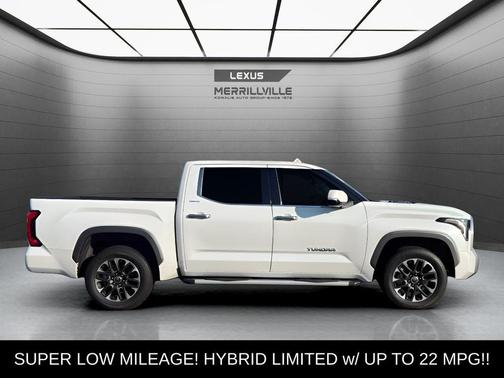 Blizzard Pearl 2023 Toyota Tundra Hybrid Limited