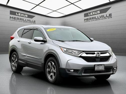 Gray 2018 Honda CR-V EX-L