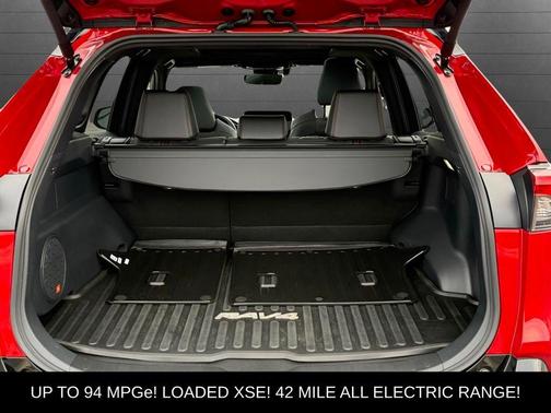Supersonic Red / Midnight Black Metallic 2024 Toyota RAV4 Prime XSE