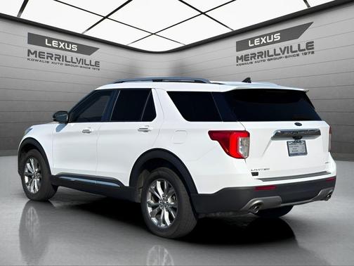 Oxford White 2022 Ford Explorer Limited