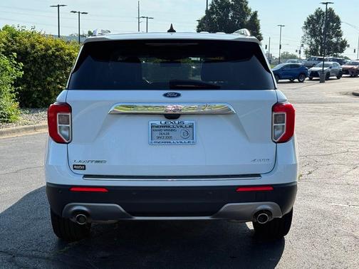 Oxford White 2022 Ford Explorer Limited