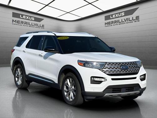 Oxford White 2022 Ford Explorer Limited