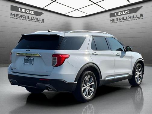 Oxford White 2022 Ford Explorer Limited