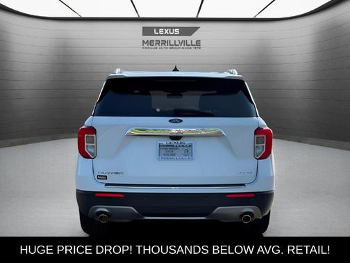 Oxford White 2022 Ford Explorer Limited