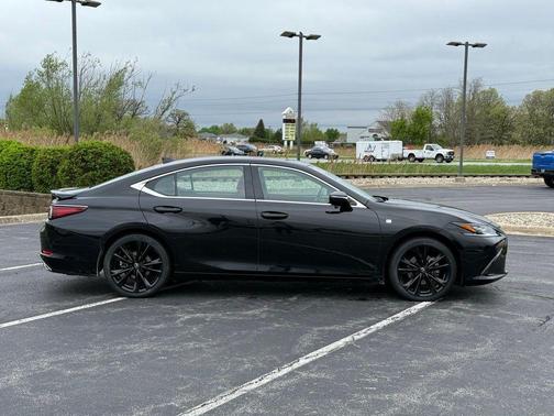 Obsidian Black 2023 Lexus ES 350 F Sport