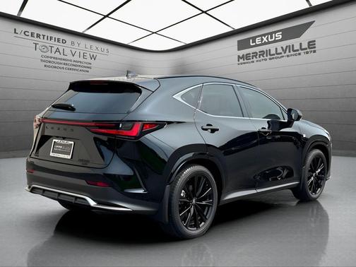 Obsidian Black 2025 Lexus NX 350 F SPORT Handling