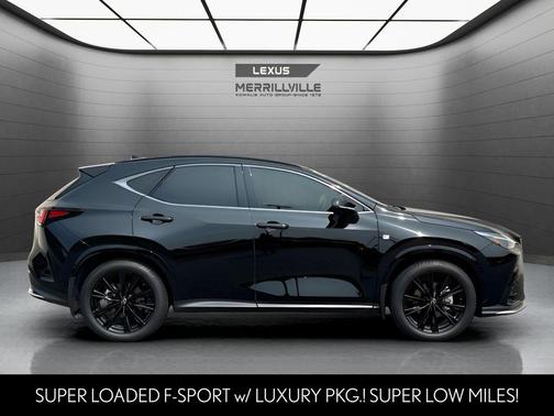 Obsidian Black 2025 Lexus NX 350 F SPORT Handling