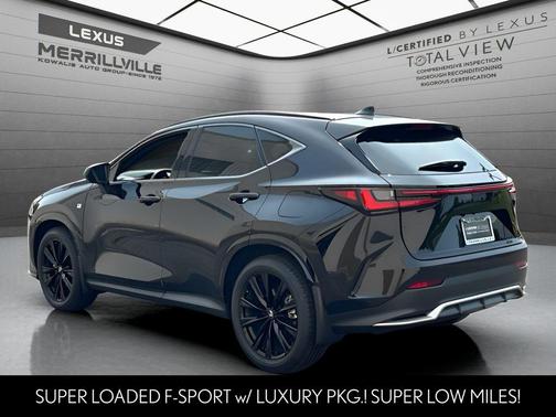 Obsidian Black 2025 Lexus NX 350 F SPORT Handling