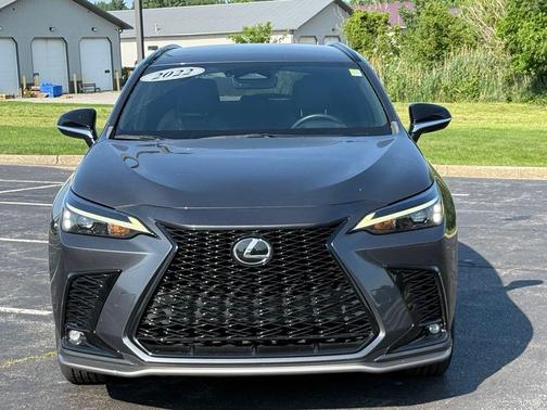 Cloudburst Gray 2022 Lexus NX 350 F SPORT Handling