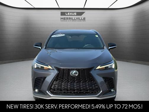 Cloudburst Gray 2022 Lexus NX 350 F SPORT Handling