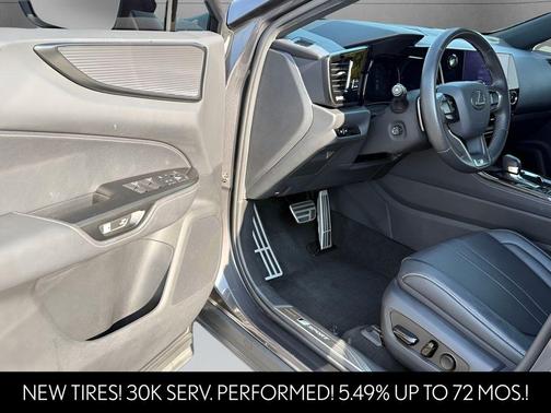 Cloudburst Gray 2022 Lexus NX 350 F SPORT Handling
