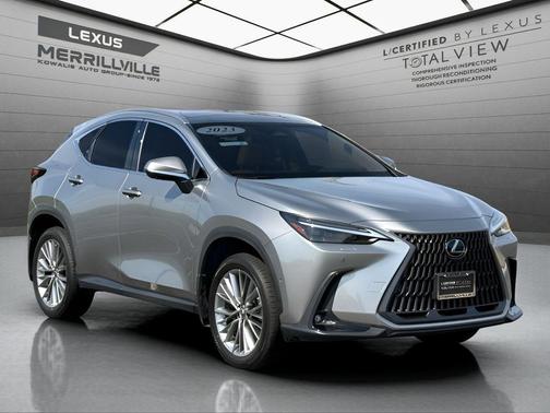 Atomic Silver 2023 Lexus NX 350h Luxury