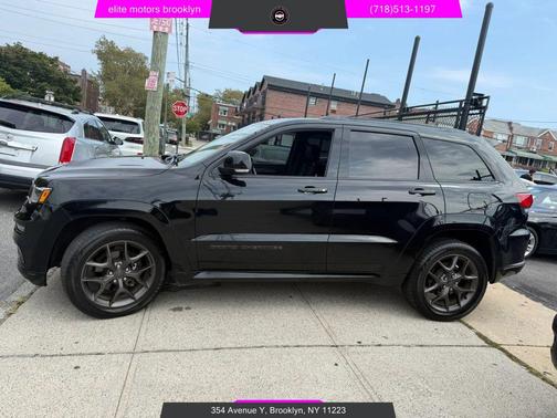 Diamond Black Crystal Pearlcoat 2020 Jeep Grand Cherokee Limited X