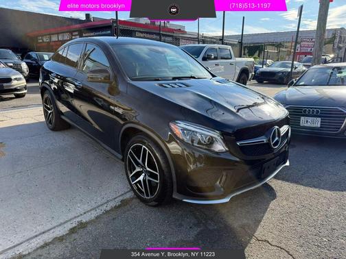 Black 2017 Mercedes-Benz AMG GLE 43 Coupe 4MATIC