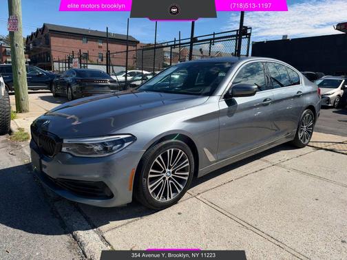 Bluestone Metallic 2020 BMW 540 xDrive