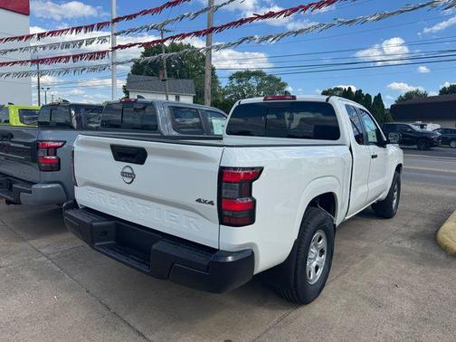 Glacier White 2026 Nissan Frontier S