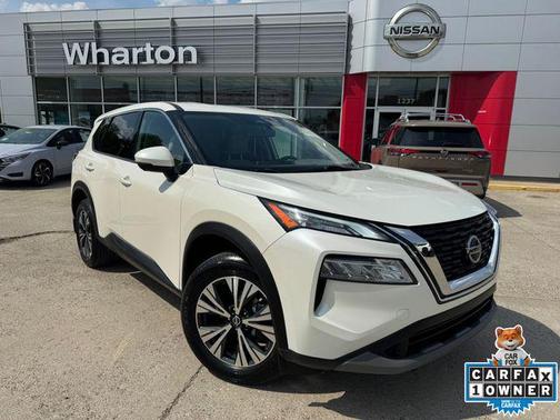 Pearl White Tricoat 2021 Nissan Rogue SV