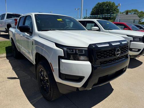 Glacier White 2026 Nissan Frontier SV
