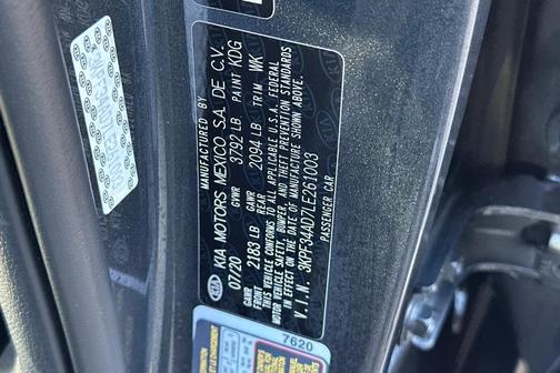 2020 Kia Forte GT-Line