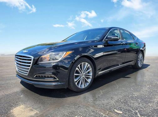 Caspian Black 2015 Hyundai Genesis 3.8