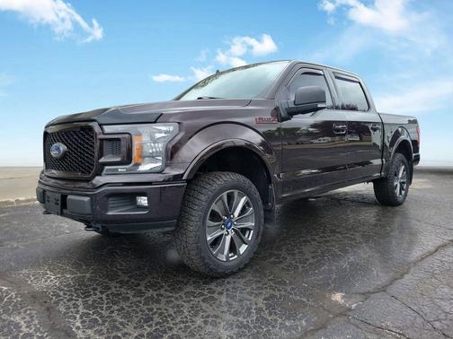 Red 2018 Ford F-150