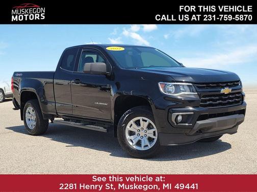 Black 2022 Chevrolet Colorado LT