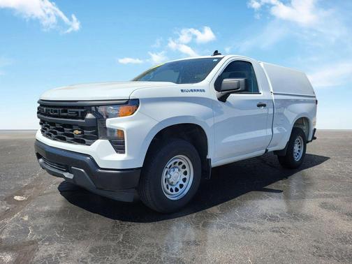 Summit White 2023 Chevrolet Silverado 1500 WT
