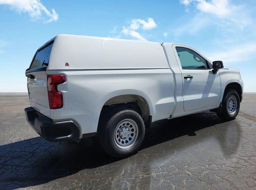 Summit White 2023 Chevrolet Silverado 1500 WT