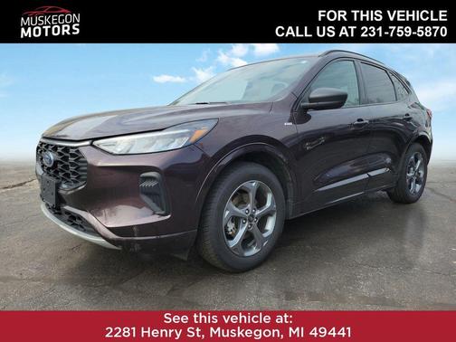 Cinnabar Red Metallic 2023 Ford Escape ST-Line